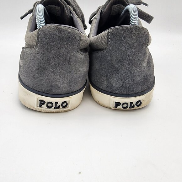 Polo Ralph Lauren Halmore Mens Suede and Heathered Canvas Sneaker Size 11 D‎ - Picture 7 of 9